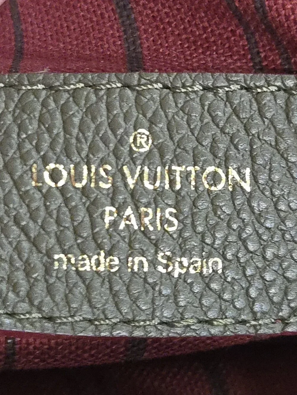 Louis Vuitton authentic louis